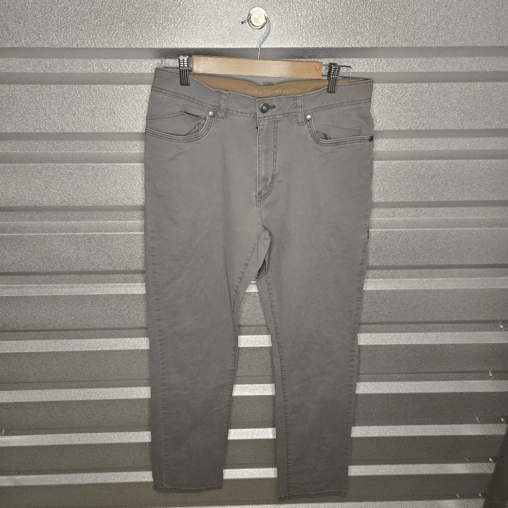Classic Slim Straight Gray Jeans